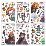 Halloweeni aknakleebised, 6 tk.