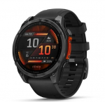 Nutikell Garmin fēnix&reg; 8 &ndash; 47mm AMOLED Slate grey with Black silicone band