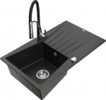 Graniidist k&ouml;&ouml;givalamu Mexen Cesar segisti ja sifooniga, Metallic black/gold/black/chrome