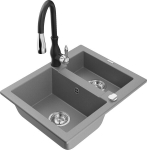 Graniidist k&ouml;&ouml;givalamu Mexen Carlos segisti ja sifooniga, Grey/Black