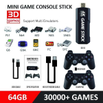 M&auml;ngukonsool 4K Ultra videom&auml;ngukonsool PS1/SEGA/SNES/MAME, GD10 64G
