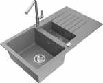 Graniidist k&ouml;&ouml;givalamu Mexen Matias segisti ja sifooniga, Grey/Chrome