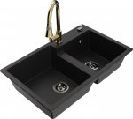 Graniidist k&ouml;&ouml;givalamu Mexen Tomas segisti ja sifooniga, must/kuldne