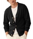 Meeste kardigan Gamisote, must