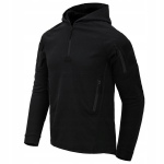 Meeste k&auml;nguru kapuuts Helikon-Tex Range Hoodie TopCool, must