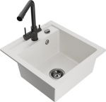 Graniidist k&ouml;&ouml;givalamu Mexen Vito segisti ja sifooniga, White/Black