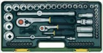 Padrunite komplekt Proxxon 1/4 + 1/2, 65 tk.