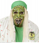 Roheline zombie mask juustega lastele