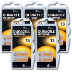 Duracell ActivAir 13 (PR48) kuuldeaparaadi patareid 5x6 tk, 30 tk.