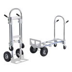 Alumiini 2-in-1 kokoon taitettava k&auml;rry jopa 363 kg