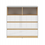 Kummut Black Red White Nandu 3S, hall/valge