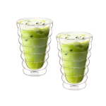 BUBBLE kahekordse seinaga klaas 250 ml 2 tk.
