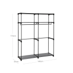 Riidepuudega riidekapp