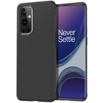 &bdquo;Jazz&ldquo; K&otilde;va silikoon (TPU) kaaned - must (OnePlus 9 Pro)