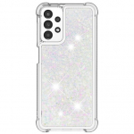 &bdquo;Strap&ldquo; Shine K&otilde;va silikoon (TPU) kaaned - l&auml;bipaistev (Galaxy A13 4G)