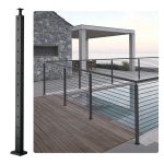 VEVOR k&auml;sipuupost, 106,68x2,54x5,08 cm, 1 tk