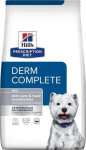 Hill's Prescription Diet Canine Derm Complete Mini v&auml;ikest ja v&auml;ga v&auml;ikest t&otilde;ugu t&auml;iskasvanud koertele 1 kg