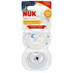 Lutt Nuk Star Day&Night 10730692, 0-6 kuud, 2 tk.