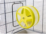 Jooksuratas hamstritele Savic Orbita, 18,5 cm, kollane