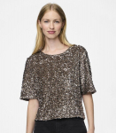 Pieces naiste pluus 17132951*01, beež/morel 5715614347407