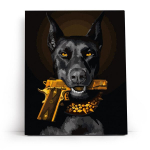 Numbrite j&auml;rgi maalimine raamil Varvikas - MG2490e Korrakaitsja 40x50 cm