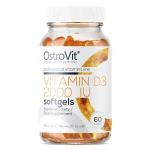 Toidulisand - vitamiin D3 OstroVit Vitamin D3 2000 IU Softgels (60 kapslit)