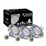 Polux sisseehitatud LED lamp Sun Olal, 3 tk