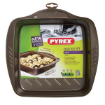 Ahjuvorm Pyrex Asimetria Metall (24 x 24 cm)