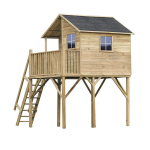 Puidust laste m&auml;ngumaja &bdquo;Suur Toonekurg&rdquo;