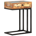 vidaXL U-kujuline lisalaud 45 x 30 x 61 cm, toekas taastatud puit