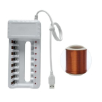 Aku Panasonic eneloop laadija BQ-CC80 + 2x1900mAh