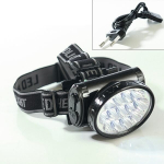 Sisseehitatud Akuga Pealamp 13 LED