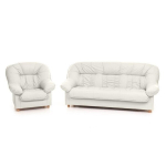 Pehme m&ouml;&ouml;bli komplekt Aleksandra, valge