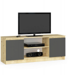 TV-laud NORE CLP 140, pruun/hall