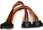 SATA toitejaotur - STARTECH - PYO2LSATA - Lukustatud - 15 cm