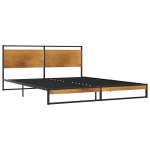 vidaXL voodiraam, metall, 140 x 200 cm