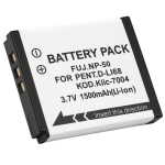 Aku D-Li68 seeria t&auml;ielikult dekodeeritud Q, Q10, Q7 (1000mAh)