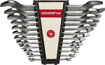 GEDORE punane Double open-ended Spanner Set 12-osaline