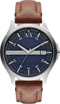 Kell - Armani Exchange - AX2133 - Roostevaba Teras - H&otilde;bedane - Analoog
