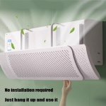 Universaalne Seinale Paigaldatav Tuulekaitse Konditsioneerile, Reguleeritav Ventilaatori Suunaja.