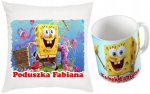 Spongebob kruusi ja padjakomplekt + nimi