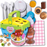 Laste piknikukorv, 48 osa