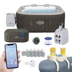 Jalavann Bestway Lay-Z-Spa Cabo HydrotJet 6 h&uuml;dromassaaž 4-6 inimesele WiFi rakendus 6001R