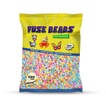 Pastellv&auml;rvi triigitavad helmed Benny Beads 1500 tk 5 mm