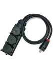 Kables Pikendusjuhe pistikupesaga Hq 3 pesa 3x1,5 230v 16a Titanex 15m