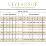 Vivisence 3222 lilleline tumesinine 85D Push-up rinnahoidja ujumiskost&uuml;&uuml;m