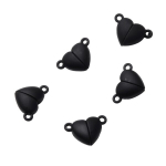 Magnetkinnitused, 5 paari, Juoda