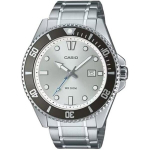 Nutikell Kell - CASIO - MDV-107D-7AVDF - Analoog-Digitaal - Roostevaba Teras - Veekindel 200m