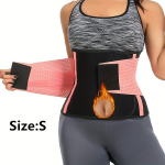 Neopreenist Higistamis Spordiv&ouml;&ouml;, Talje Tugi Fitnessiks. , BH-Peach Pink