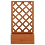 v&otilde;rega taimekast，&otilde;iepott，lillepott, oranž, 50 x 25 x 90 cm, nulupuit CFE32048